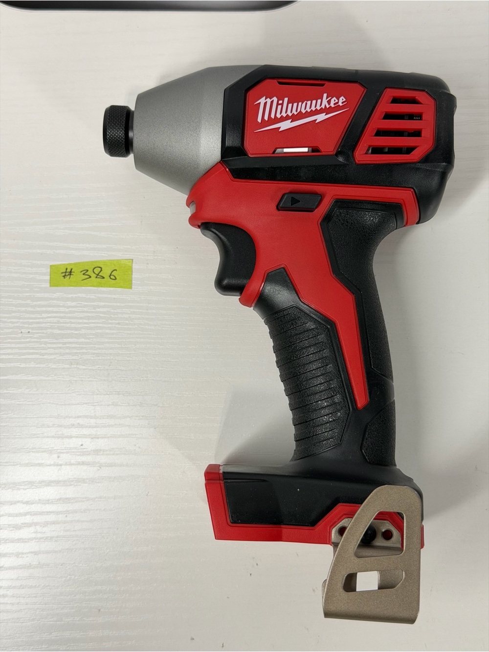#386 Milwaukee 2656-20 1/4" M18 Cordless Battery Hex Impact Driver 18 Volt 18V